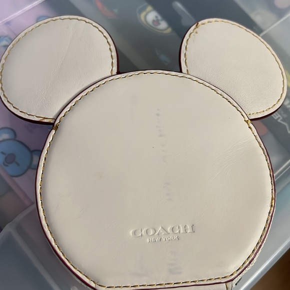 NWT Coach x Disney Mickey coin pouch - Picture 3 of 3